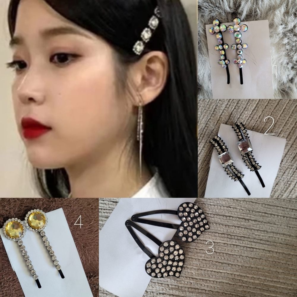 New Fashion quality hair clips pins women new set